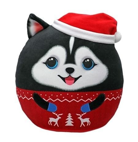 Ty Squishy Beanies Rudy - Musta koira 22cm