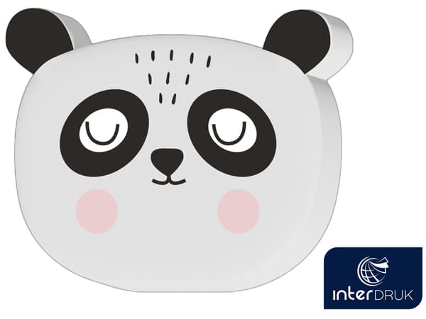 Interdruk BB viskelæder panda viskelæder