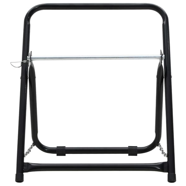 vidaXL Slangvindans stativ 48 cm 45 kg pulverlackerat stål
