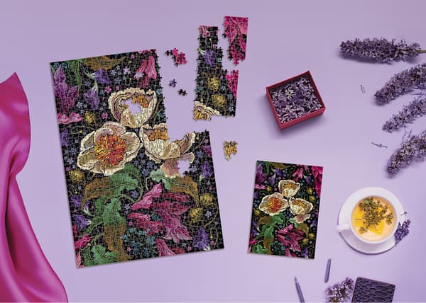 Pussel 1000 Blommor 4
