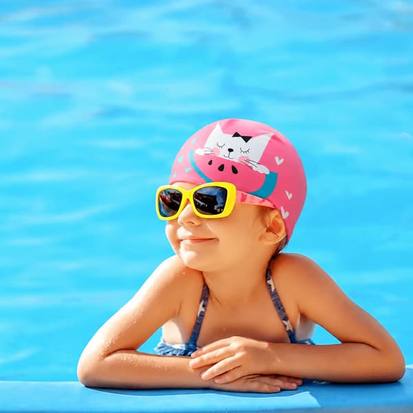 Aqua-Sport junior polyestergloria tryck kattros AS8635