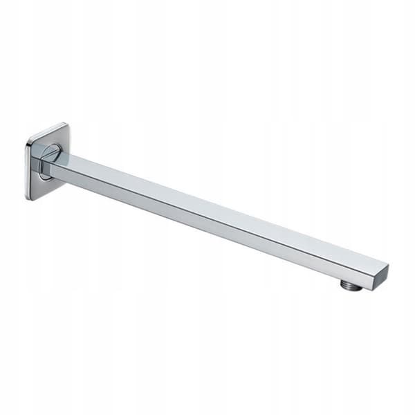 Krom väggmonterad regnduscharm 35 cm