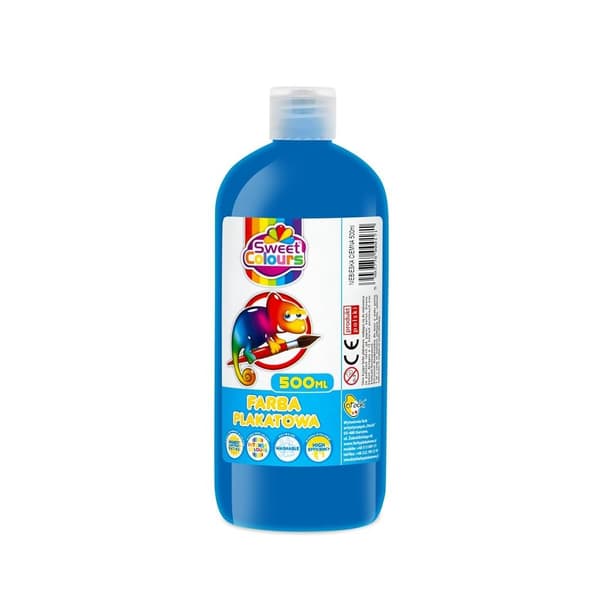 Mørkeblå plakatmaling 500ml