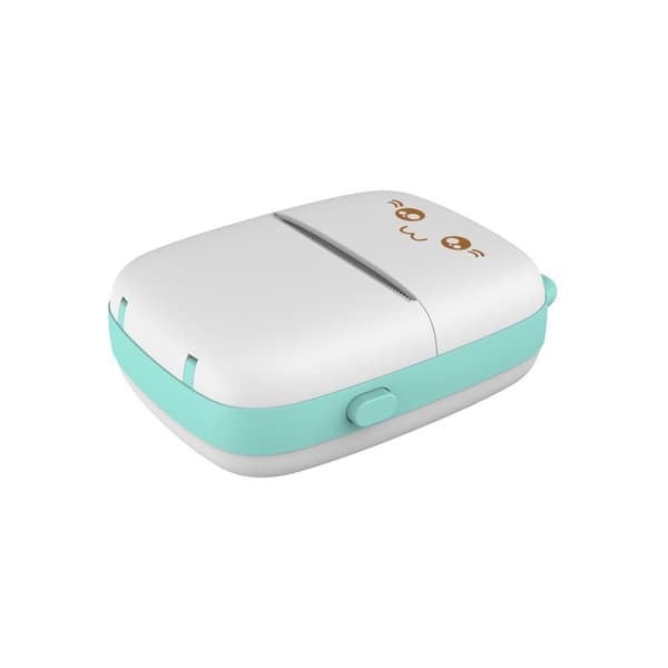 Mini Cat Termisk Etikettskrivare Bluetooth Telefonskrivare Kul Tryck Blå