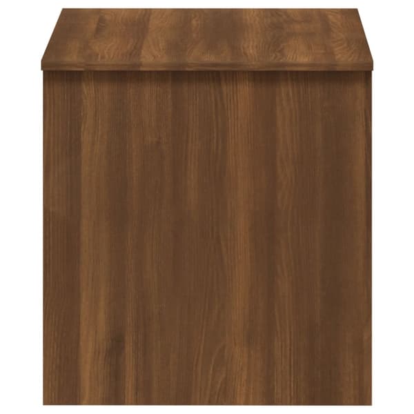 vidaXL sofabord brunt egetræ 102x50,5x52,5 cm