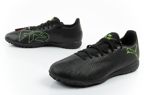 Puma Future 8 Play TT Sort Lysegrøn [108605 02] størrelse 39