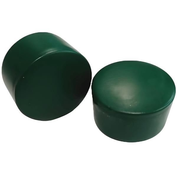 Udvendig endekappe til profil, kappe, tag, Fi40, 20 stk., grøn