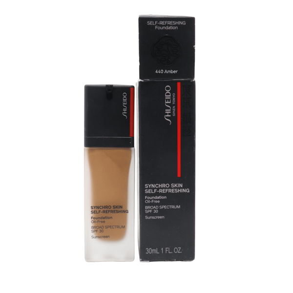 Shiseido Synchro Skin Self-Refreshing Illuminating Foundation SPF30 450 Copper 30 ml