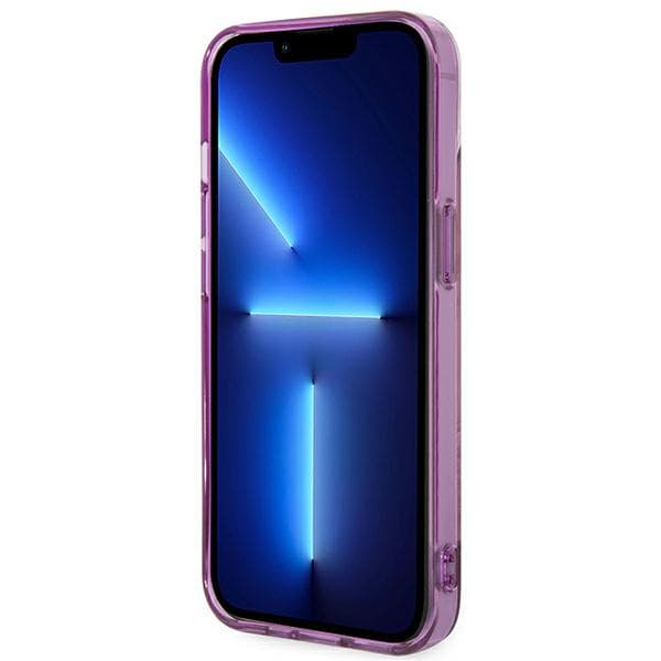 Guess Jungle Collection iPhone 14 Plus-skal, rosa