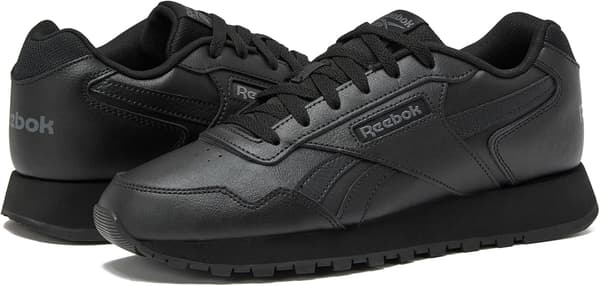 Reebok Glide Herr sportsneaker åndbart læder sort størrelse 36