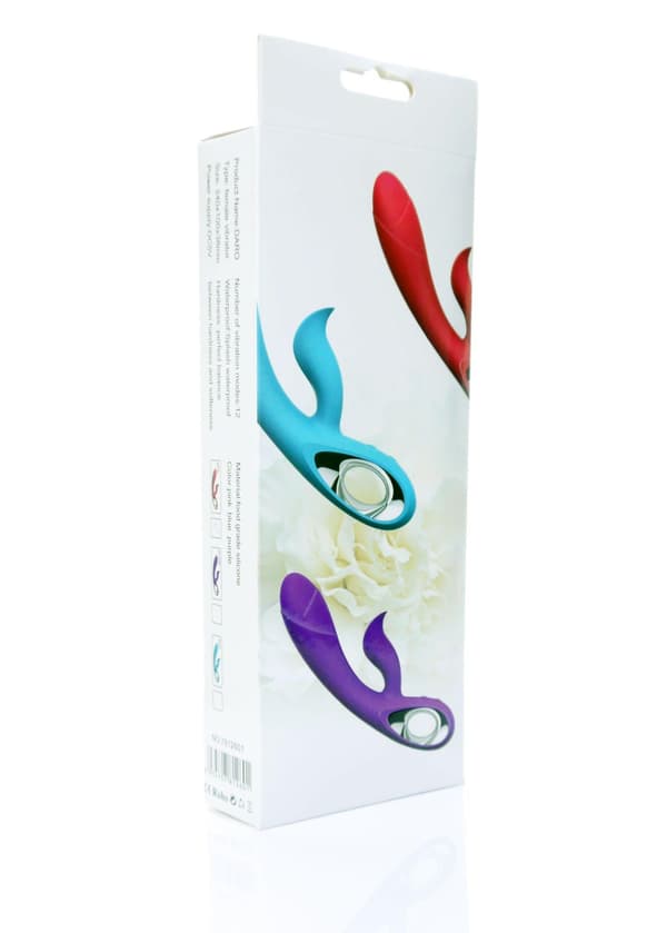 Daro Vibrator, 12 Funktioner, USB Pink