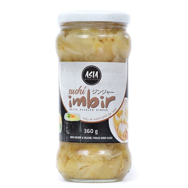 Syltet hvid ingefær 360g - Asia Kitchen