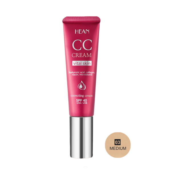 Hean CC Cream Vital Skin Light Coverage CC Cream SPF40 - 03 MEDIUM 30ml