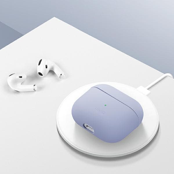 UNIQ Lino-etui til AirPods 3. generation, lyserød
