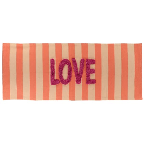 Love bomuldstæppe 45x120 cm