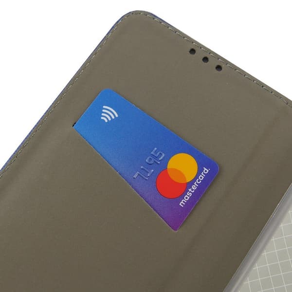 Pung-etui til Xiaomi Redmi Note 9T 5G, Mørkeblå