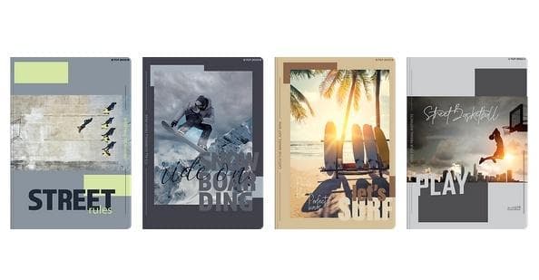 Brulion A5/96K gitterplakat (5 stk.) TOP2000