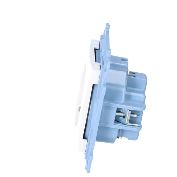 Enkelt stikkontakt med jordforbindelse (modul) 16 A, 250 V~, terminaldiameter.