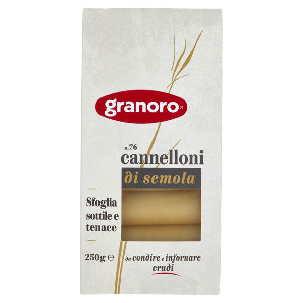 Cannelloni Semola pasta n.76 250g - Granoro