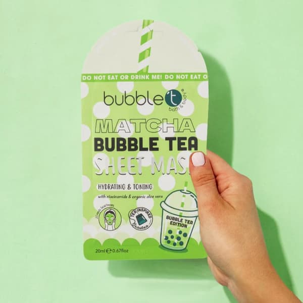Bubble T-arkmaske MATCHA 20ml