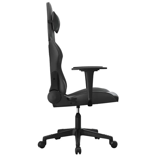 vidaXL gamingstol, sort, kunstlæder
