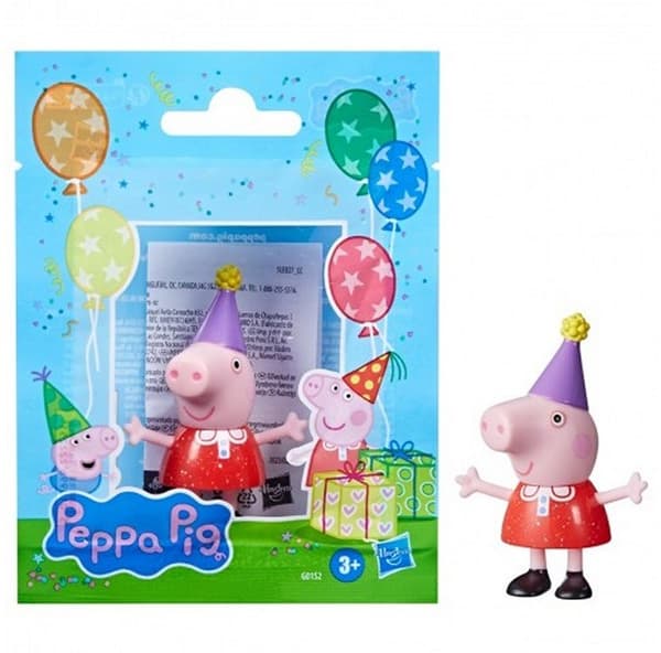 Hasbro Peppa Pig Peppas Partyvänner mix 6cm
