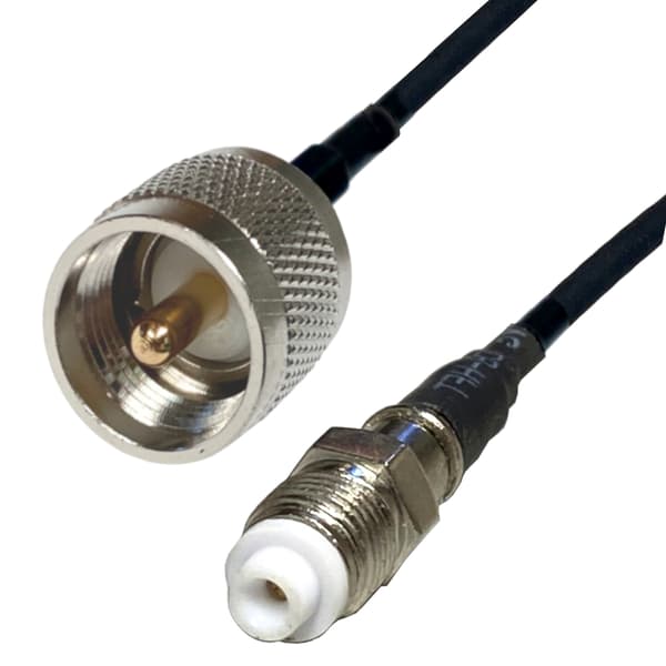 Pigtail FME-stik / UHF-stik 2m