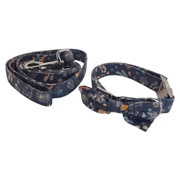 Justerbart hundkoppel med halsband 1,5 m