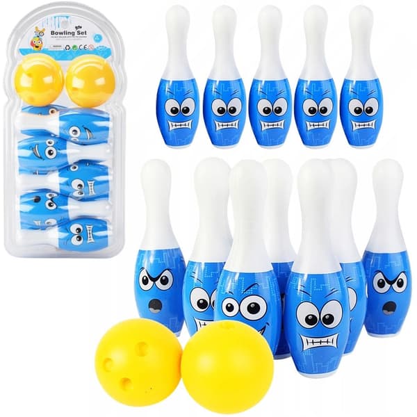 Sæt med 12 bowlingkegler