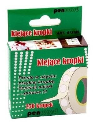 Klistrede prikker 250 prikker
