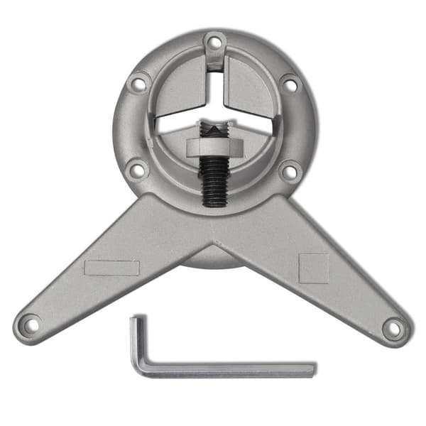4 höjdjusterbara bordsben, 710 mm, krom