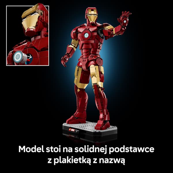 LEGO Super Heroes Marvel Iron Man Mark 3 Samlerudgave 1297 Brikker (76344)