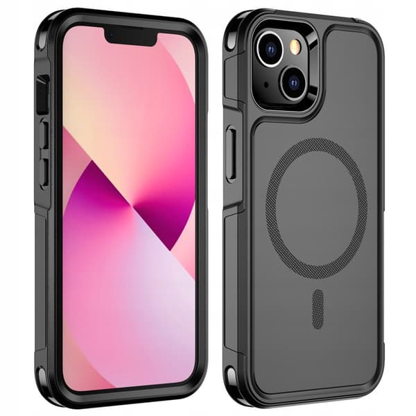 iPhone 13-cover, MagForce til MagSafe, sort
