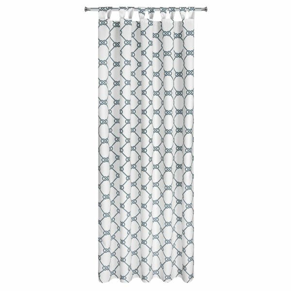 Trädgårdsgardin 155x200 vit knut