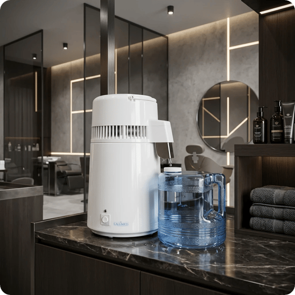 Vanddestiller 4l elektrisk med kølesystem 4000 ml