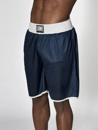 Leone Vändbara Boxningsshorts Blå/Röd S