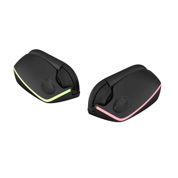 Yaxo Joy-Con Charge Grip SÆT til NS2 Techno Sort