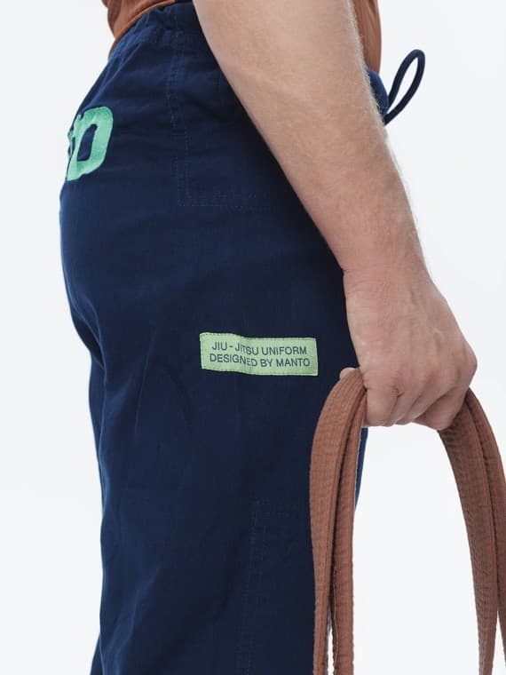 MANTO herr BJJ Kimono/GI RISE 2.0 Blå A2