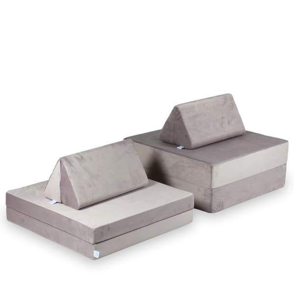 Stor trekant til den lilla veloursofa