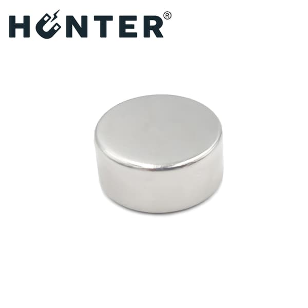 Hunter neodymmagneter cylinder 20x10 mm stærk, rund skive