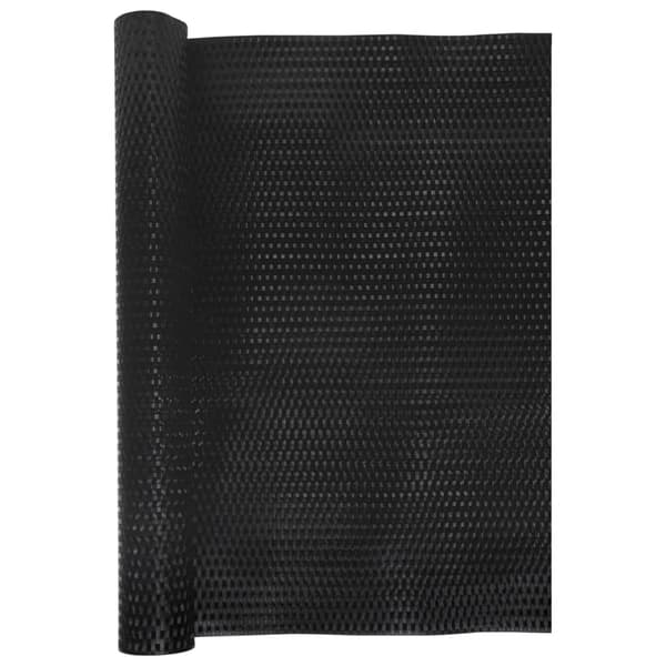vidaXL balkonskærm, sort, 300x100 cm, polyrattan