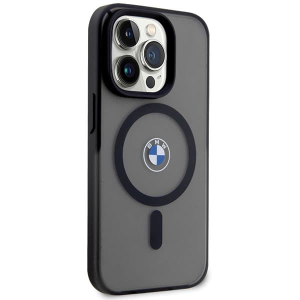 BMW IML Signature MagSafe-etui til iPhone 14 Pro Max, sort