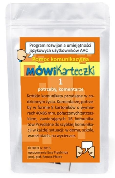 MÓWiKarteczki 1 - tarpeet, kommentit