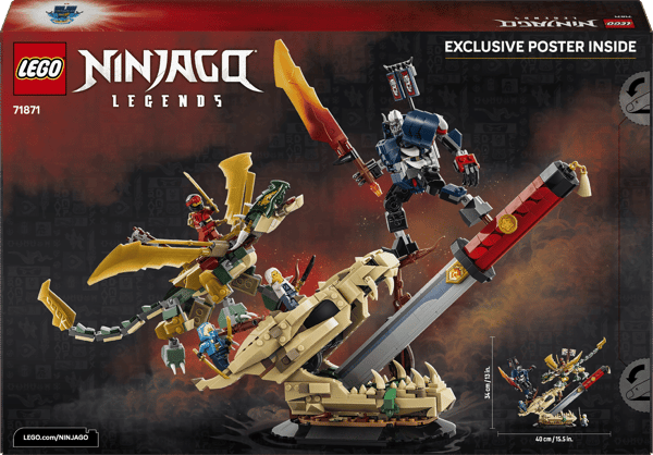 LEGO Ninjago Drageklingekamp 1016 dele (71871)