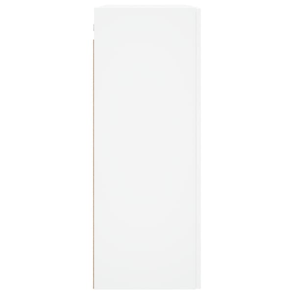 vidaXL Väggskåp vit 69,5x34x90 cm