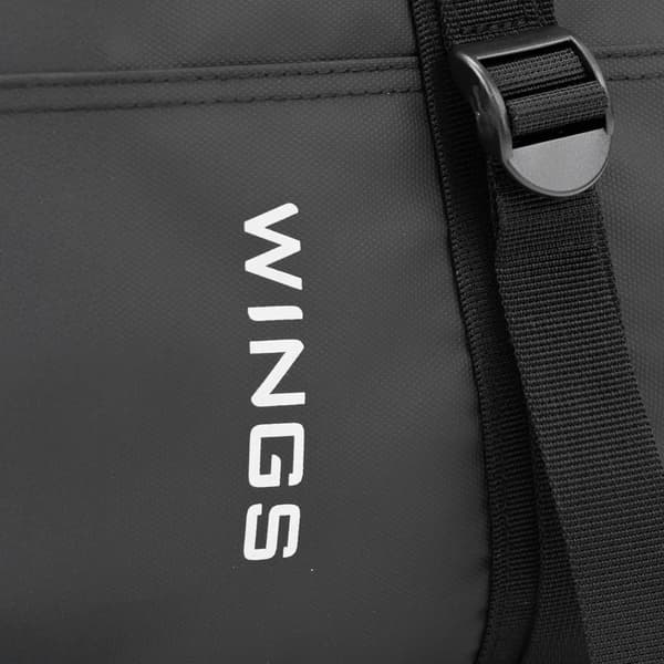 WINGS Stor Rejsetaske 36L ROOK sort