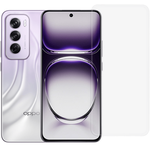 2x UV-härdat glas för Oppo Reno 12 Pro