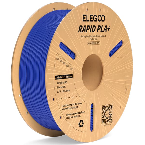 Elegoo Rapid PLA+ Blå filament 1 kg
