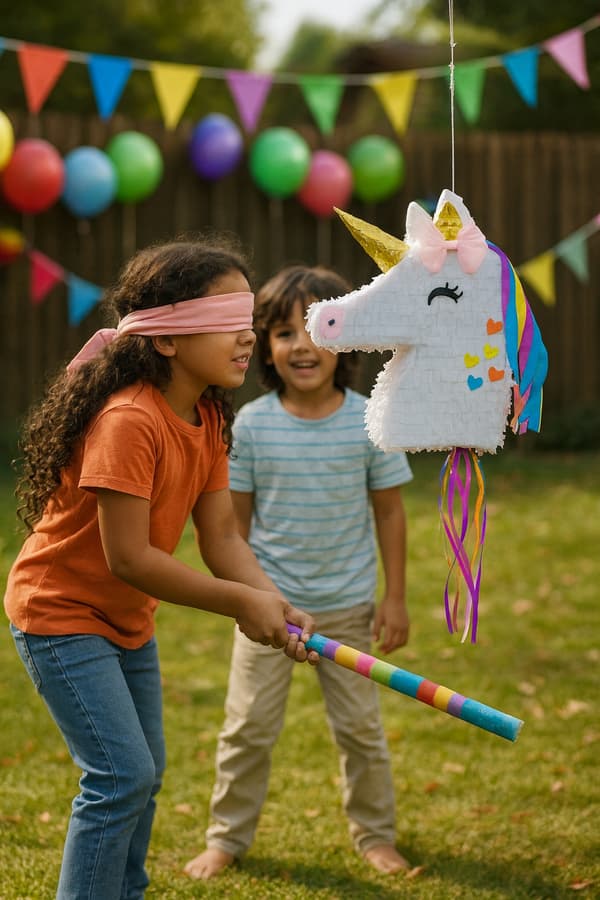 Piñata ENHÖRNING REGNBÅGE MAGISK XXL