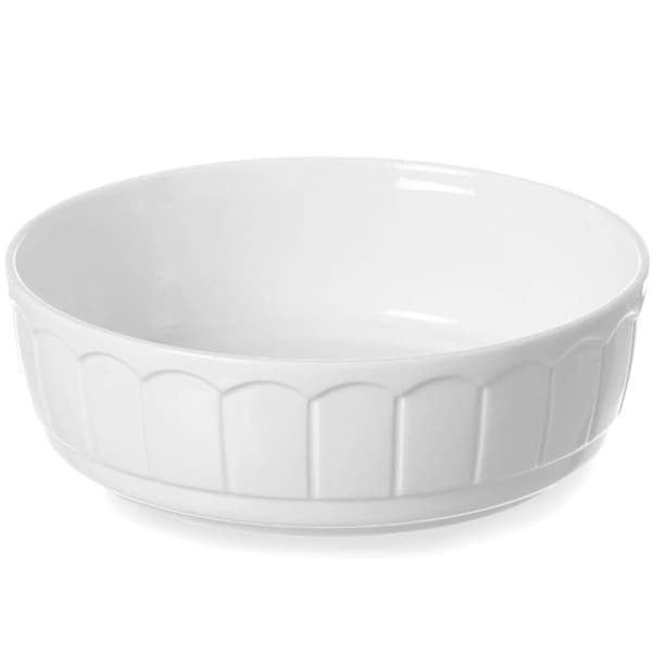 RUSTICA bagefad af porcelæn, diameter 100 mm